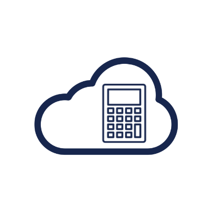 Calculator within cloud
